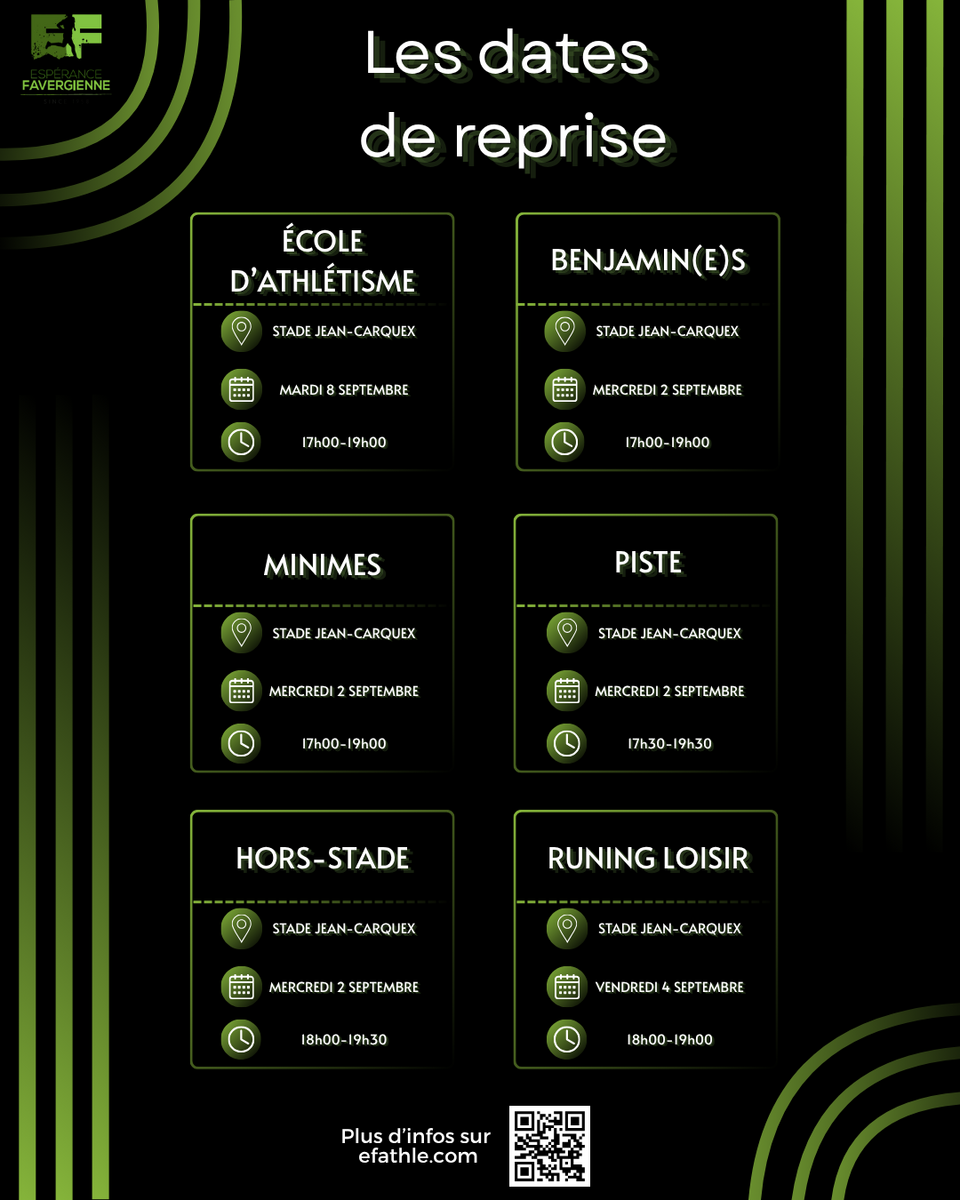 L'heure de la reprise a sonné !
