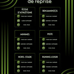 L'heure de la reprise a sonné !